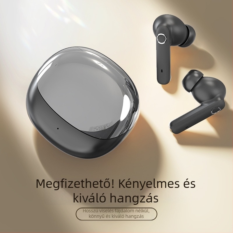 S12 vezeték nélküli in-ear fülhallgató zajcsökkentéssel, Bluetooth 5.0, IPX5, 4-8 órás akkumulátor, sportos dizájn