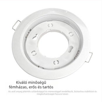 Beépíthető LED mennyezeti lámpa készlet, anti-glare kialakítás, COB tok, ultra vékony kivitel, modell YZ-GX53-SP03