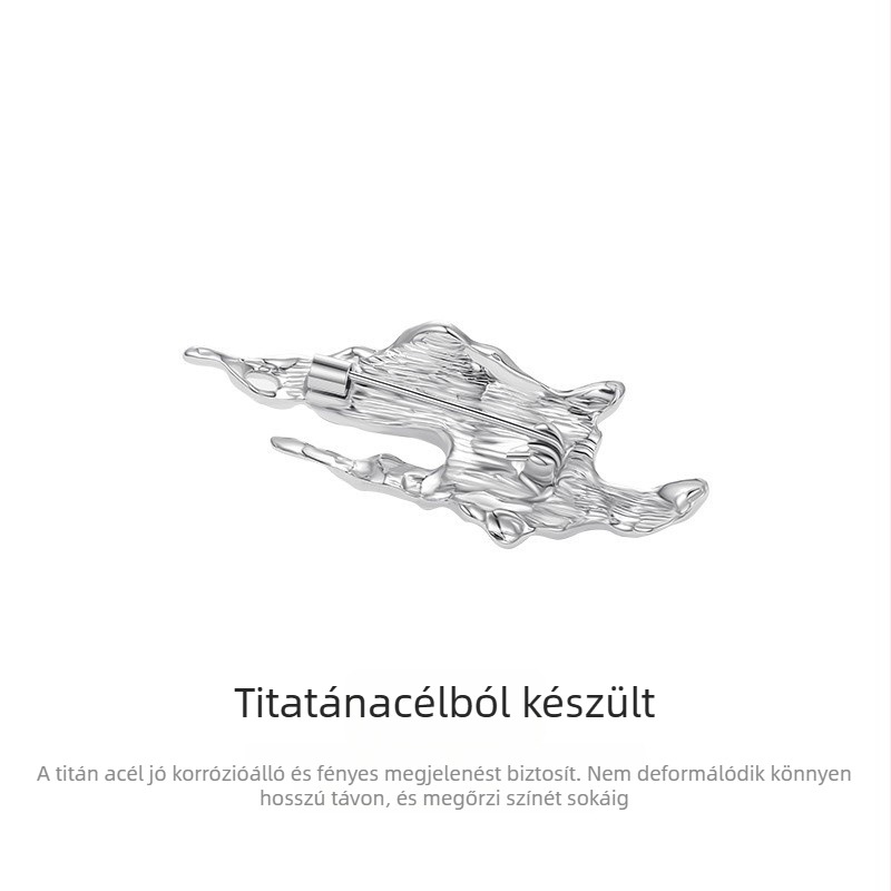 öltöny gallértű | Titánacélból | Uniszex, minimalist design | Elektropácolt felület | Kétfunkciós