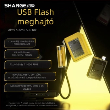 Flash SD001 M.2 SSD külső ház