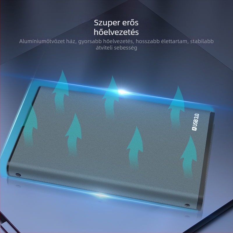 Notebookhoz való USB-SATA interfészű külső merevlemez tok