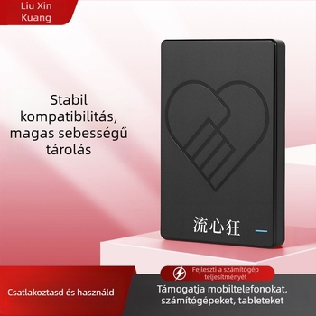 Külső USB 3.0 hordozható merevlemez, 1TB/750GB, PC-hez, TV-hez és PS4-hez kompatibilis