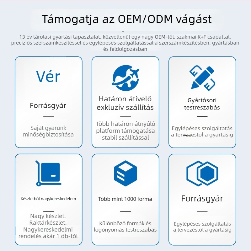 Create blue US221 2,5 hüvelykes HDD tok USB 3.1, ABS anyag, támogatja 6TB-ig