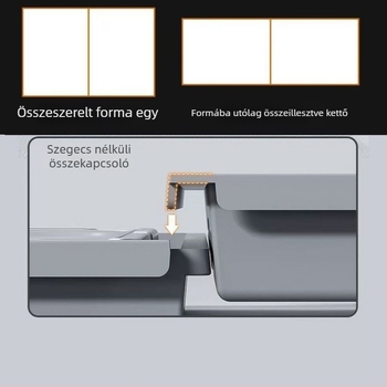 Macskaalomhoz való dupla rétegű matrac, anti-spill, mosható, PVC-anyag