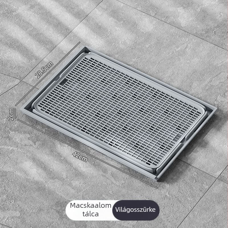 Macskaalomhoz való dupla rétegű matrac, anti-spill, mosható, PVC-anyag