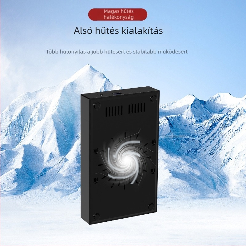 3,5 hüvelykes külső SATA USB 3.0-ú tároló, ABS műanyagból, 18 TB-ig támogatott kapacitással, 5–10 Gbps átviteli sebesség