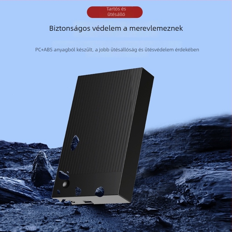 3,5 hüvelykes külső SATA USB 3.0-ú tároló, ABS műanyagból, 18 TB-ig támogatott kapacitással, 5–10 Gbps átviteli sebesség