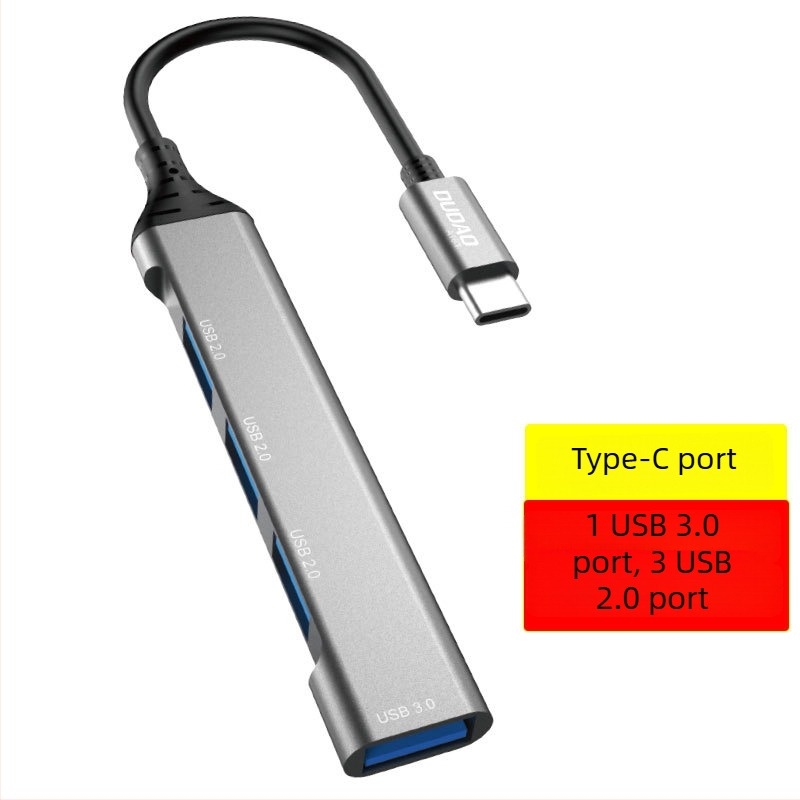 USB-C 4-por USB 3.0 dokkolóhíd, A16T modell, 5 Gbps, külső tápegység nélkül