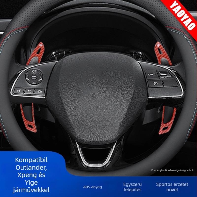 Kormánykerék váltómodul panel Mitsubishi Outlander Jinxuan Yige — YY, ABS szénszálas anyag, 100 g tömeg, logó nyomtatása megengedett