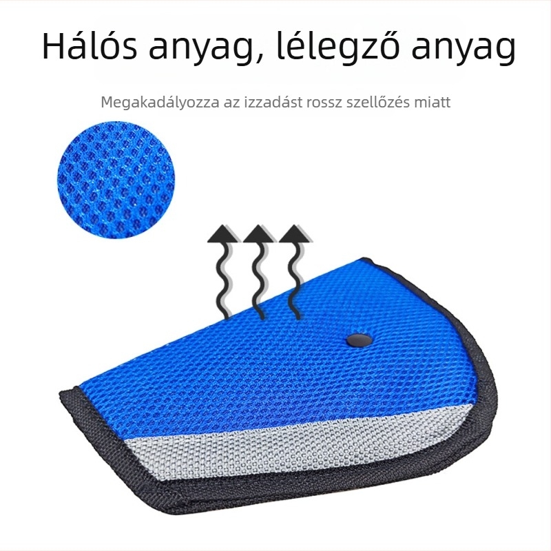 Carfu Gyerekbiztonsági Öv Párna | Flanel anyag | Tömeg 57 g | Testreszabás elérhető | Logó nyomtatás elérhető