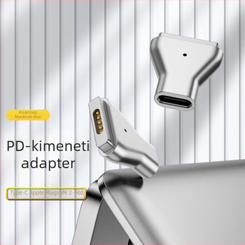 Adapter One Core Industrial Type-C női a MagSafe 2 2. generációs egyenes fejhez MacBook Air/Pro töltés, OEM