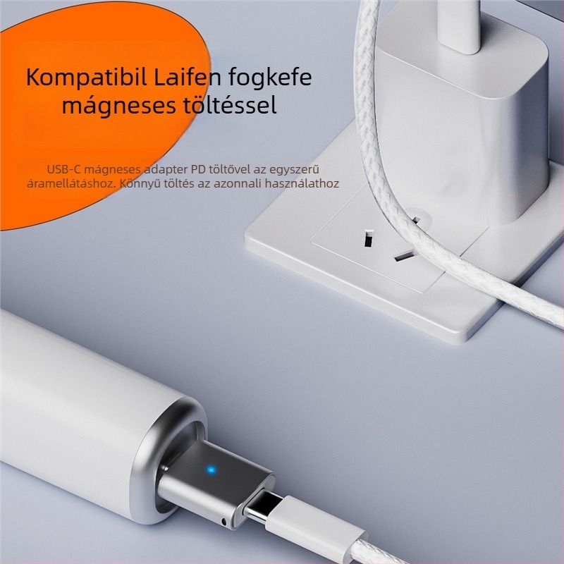 Adapter Leifen charging head, mágneses 3-tűs csatlakozó töltéshez
