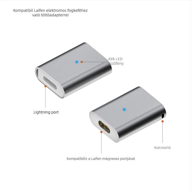 Adapter Leifen charging head, mágneses 3-tűs csatlakozó töltéshez