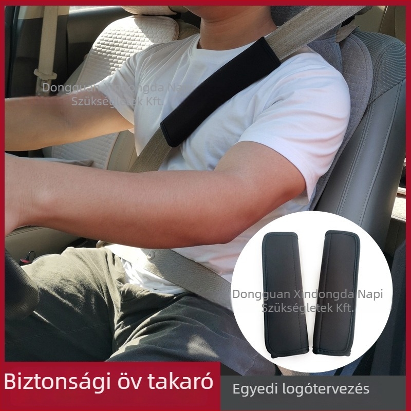 Biztonsági öv vállpárna - rajzfilmnyomott dizájn, poliészter, 37 g, Márka: New Dongda, logónyomtatás, testreszabható