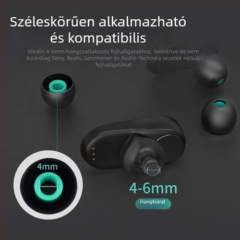 Szilikon sapka fejhallgatókhoz Ear cap | Típus: Silicone cover; Modell: Ear cap; Kompatibilis: Headphones; OEM feldolgozás; 2024-ben piacra került