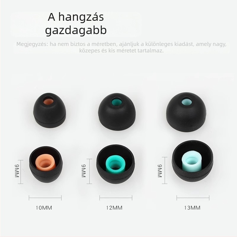 Szilikon sapka fejhallgatókhoz Ear cap | Típus: Silicone cover; Modell: Ear cap; Kompatibilis: Headphones; OEM feldolgozás; 2024-ben piacra került