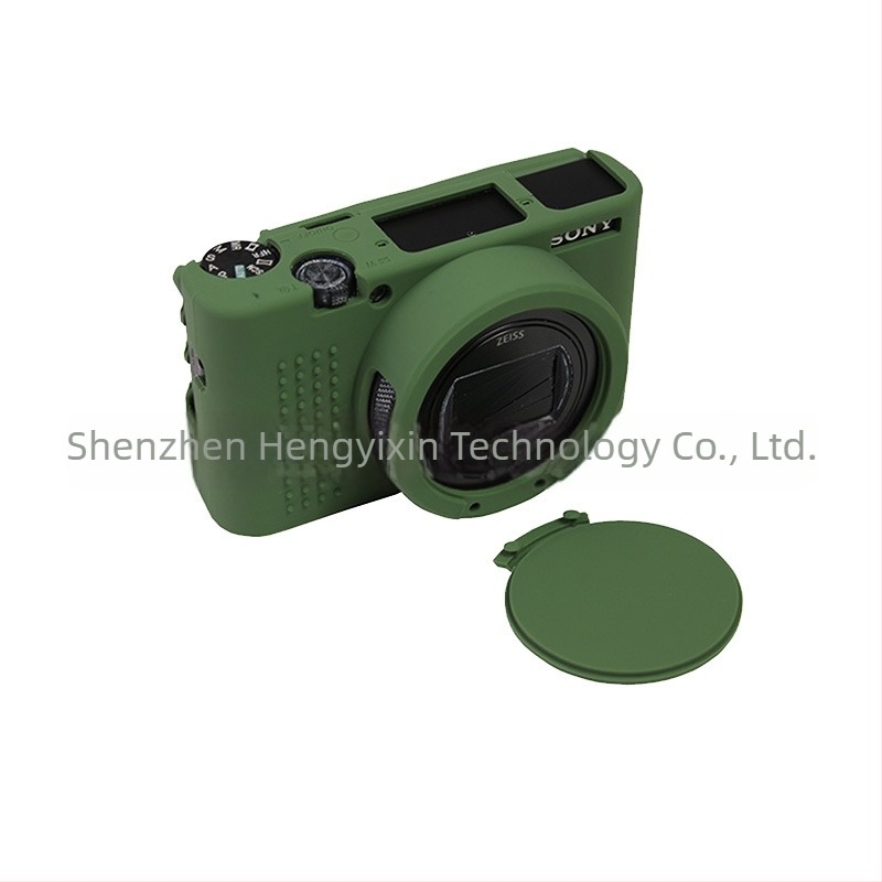 Szilikon védőtok Sony RX100M7 VII számára – modell RX100M7, ütésálló és kopásálló, OEM feldolgozás