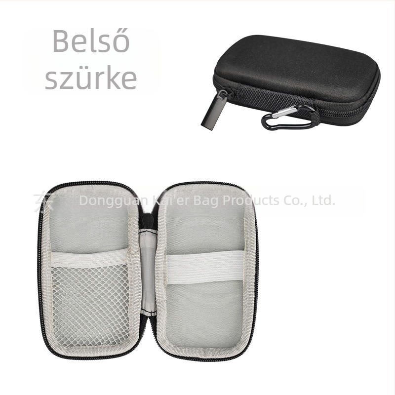 EVA doboz SSD-SDSSDE60-500G – hordozható tárhely, kompatibilis a SSD-SDSSDE60-500G mobil SSD-vel, csomagolás: Opp bag, 2023-ban piacra került