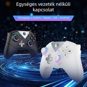 Cm617 Bluetooth játékkontroller Nintendo Switch Pro-hoz – Type-C, Vibráció, kompatibil PC-vel, tablettel, Apple és Android eszközökkel, Switch