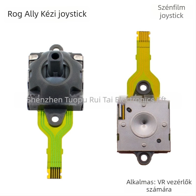 VR fogantyú Hall rockerrel, kábeles interfész, műanyag + hardver, tömeg 1,7 g