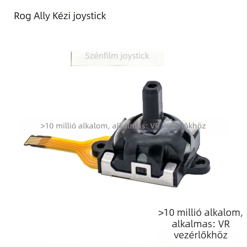 VR fogantyú Hall rockerrel, kábeles interfész, műanyag + hardver, tömeg 1,7 g