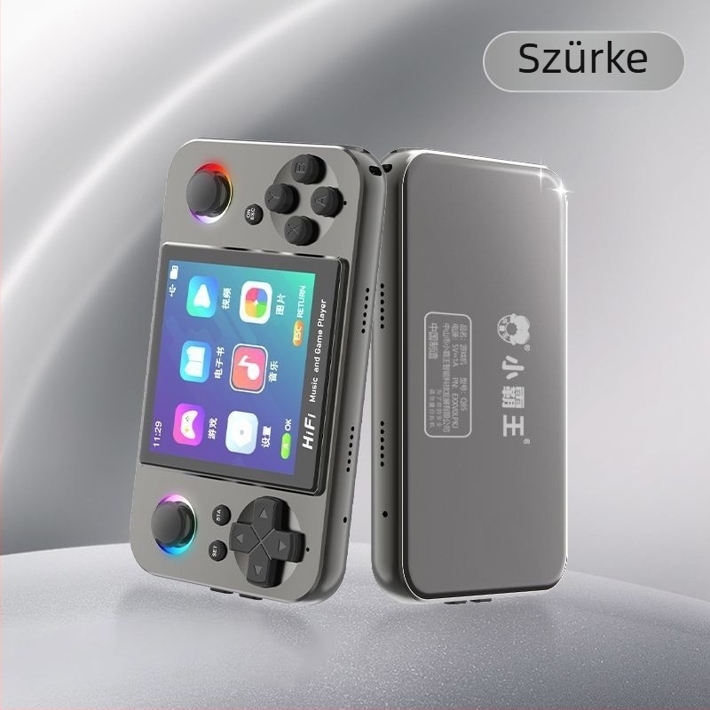 Hordozható játékvezérlő kettős joystickokkal és sztereó hangzással, szilikon burkolattal, 825GB memória, PS5-kompatibilis