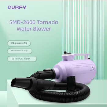 Állatok számára készült víz-fúvó SMD-2600 – teljesítmény 1000W-ig, DC motor, 220V, túlmelegedés elleni védelem