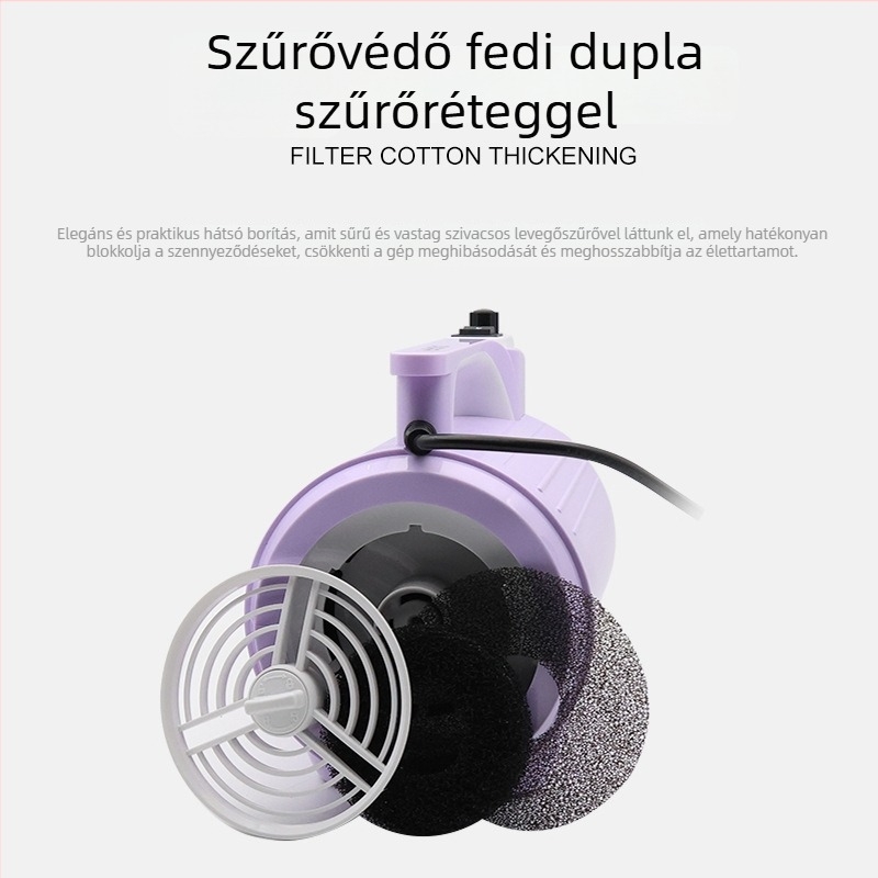 Állatok számára készült víz-fúvó SMD-2600 – teljesítmény 1000W-ig, DC motor, 220V, túlmelegedés elleni védelem
