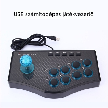 Árkád játék joystick - új - USB interfész - kompatibilis Android TV, PC és PS3 - ABS konstrukció