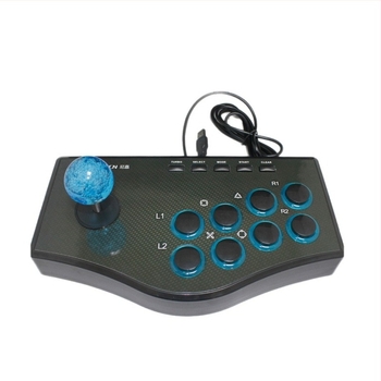 Árkád játék joystick - új - USB interfész - kompatibilis Android TV, PC és PS3 - ABS konstrukció