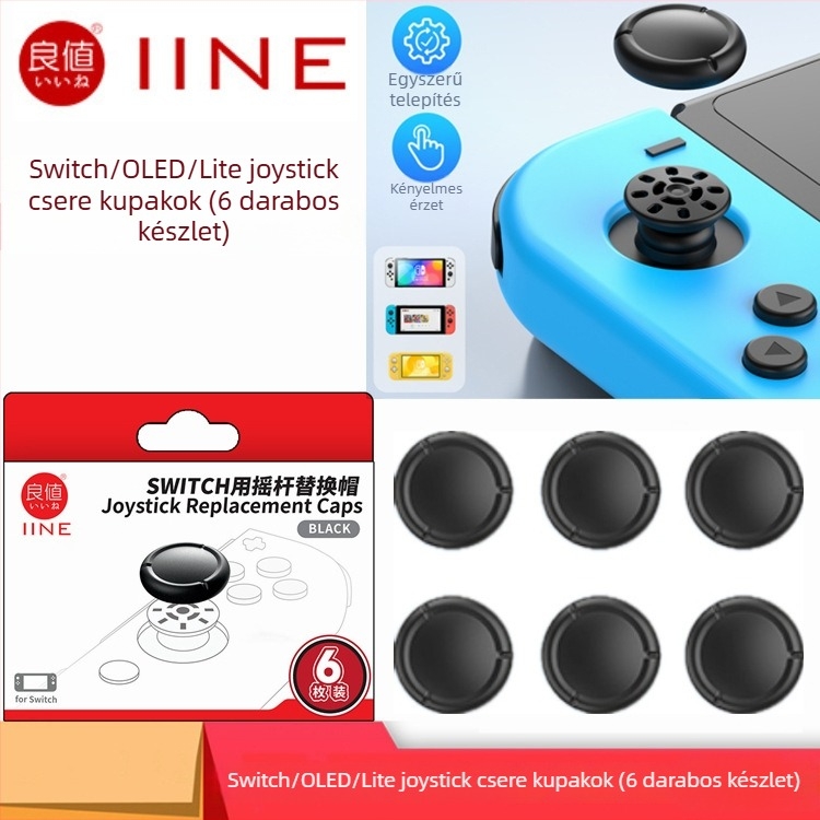 Joy-Con rocker cap csere Switch/OLED/Lite számára | TPE anyag | Új termék