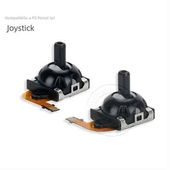 Kézi PS5/PS Portal játékvezérlő: 3D analóg joystick Hall szenzorral