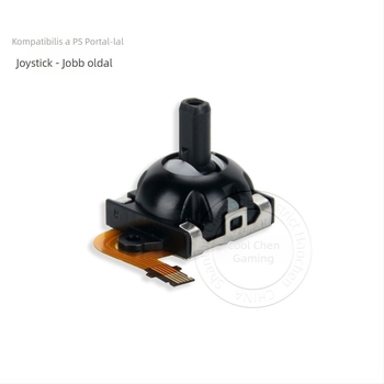 Kézi PS5/PS Portal játékvezérlő: 3D analóg joystick Hall szenzorral