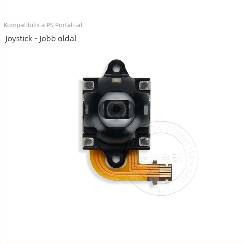 Kézi PS5/PS Portal játékvezérlő: 3D analóg joystick Hall szenzorral