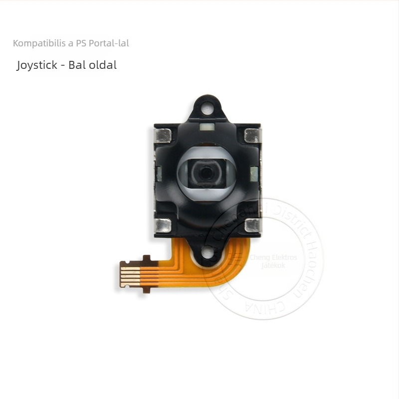 Kézi PS5/PS Portal játékvezérlő: 3D analóg joystick Hall szenzorral