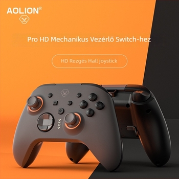 Switch2 játékkontroller HD vibrációval, vezeték nélküli Bluetooth, NFC makróprogramozás, Hall joystick, Type-C interfész, Switch/PC/Android/iOS-hoz