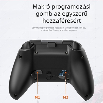 Switch2 játékkontroller HD vibrációval, vezeték nélküli Bluetooth, NFC makróprogramozás, Hall joystick, Type-C interfész, Switch/PC/Android/iOS-hoz
