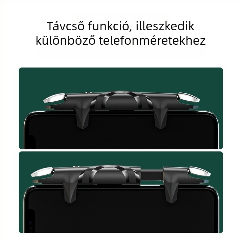G5 játékjoystick, Type-C interfész, vezeték nélküli, ABS+fém felépítés, hőelvezetés, kompatibil okostelefonokkal