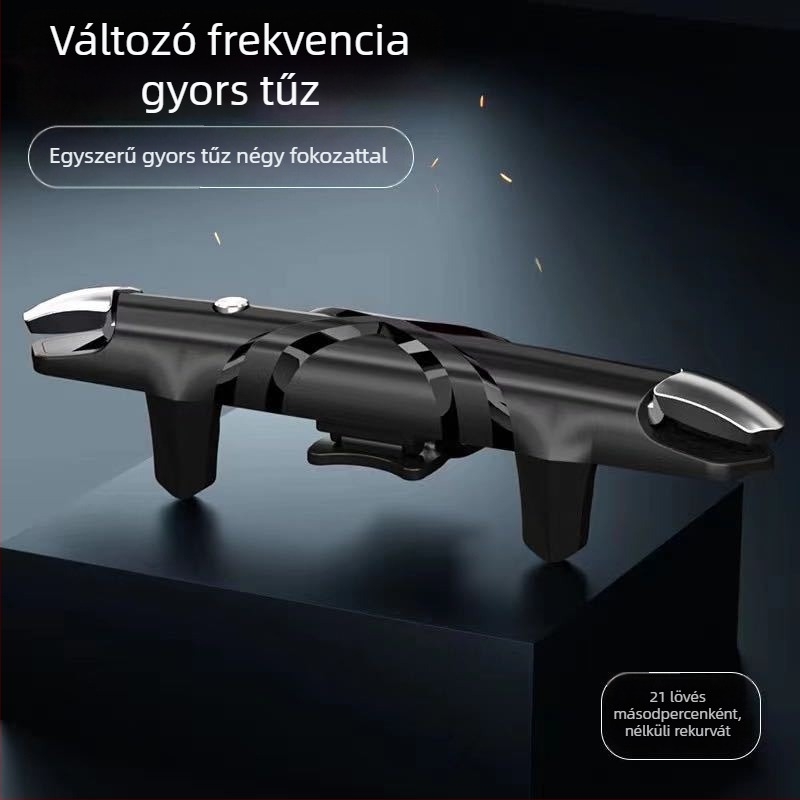 G5 játékjoystick, Type-C interfész, vezeték nélküli, ABS+fém felépítés, hőelvezetés, kompatibil okostelefonokkal