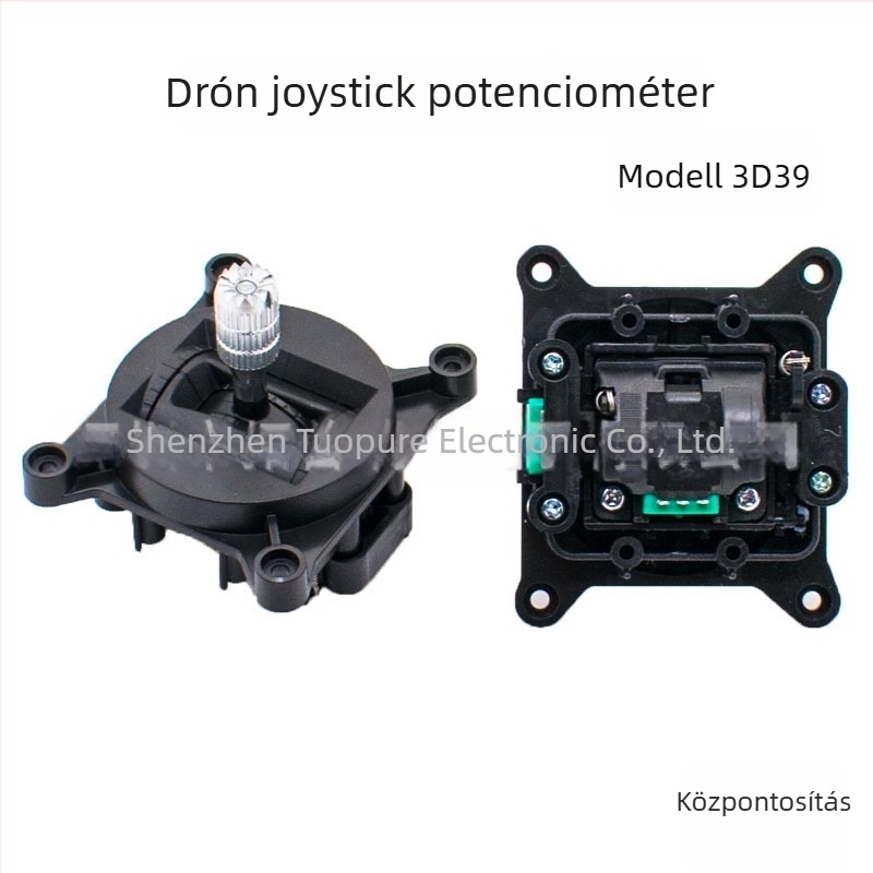 UAV rocker joystick 3D39, rezgésmentes, 19 g, műanyag ház