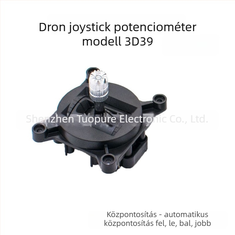 UAV rocker joystick 3D39, rezgésmentes, 19 g, műanyag ház