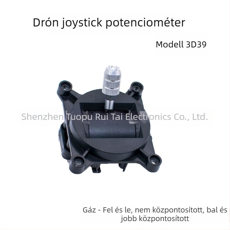 UAV rocker joystick 3D39, rezgésmentes, 19 g, műanyag ház