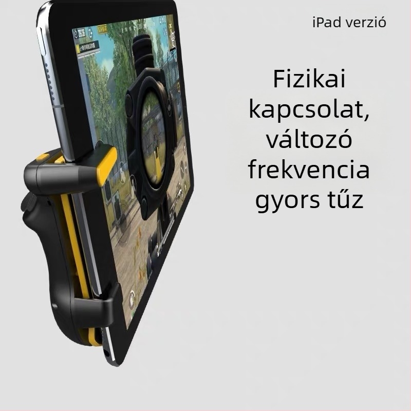 Mobil játékvezérlő lapos kapacitív kialakítással, érintőképernyős felület, ABS ház, súly 100 g, rezgésmentes