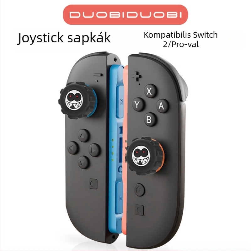 Switch2-hoz készült szilikon joystickvédő sapka, testreszabás elérhető, joystick védelem