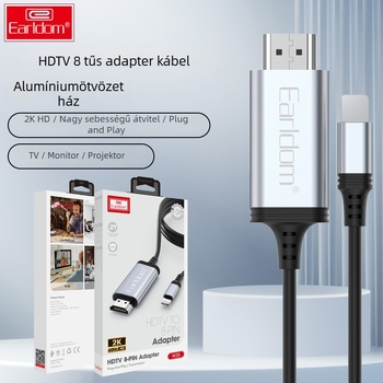 Lightning–HDMI adapter kábel iPhone és iPad készülékekhez – 2 m
