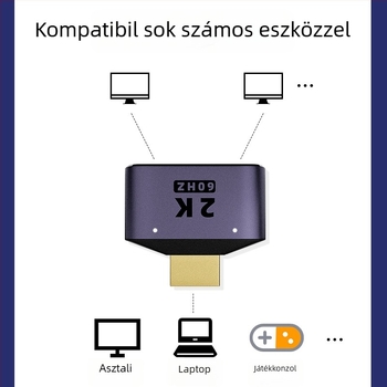 HDTV 1-2 osztó adapter ötvözetkábellel, HDTV interfész, adapterkábel, digitális eszközökhöz