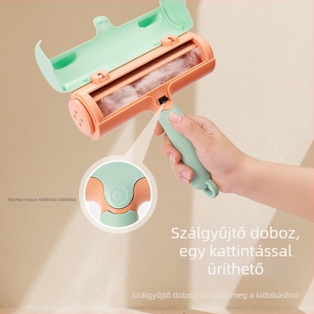 Állatok gondozására szolgáló fésű masszázzsal a szőr eltávolításáért – ABS anyag, Light direction márka, engedélyezett magánmárka