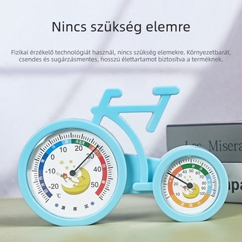 Belső hőmérő és higrométer, asztali karikatúra dizájn gyerekszobába, Márka Jiazeda, Otthoni használat, Licencelt magánmárka: Igen, Kína