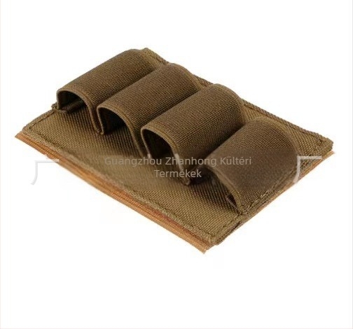 Taktikai deréktáska tároló Velcro zárással és elasztikus zsebbel – kopásálló, bővíthető, nylon anyagú belsővel a kültéri sportokhoz