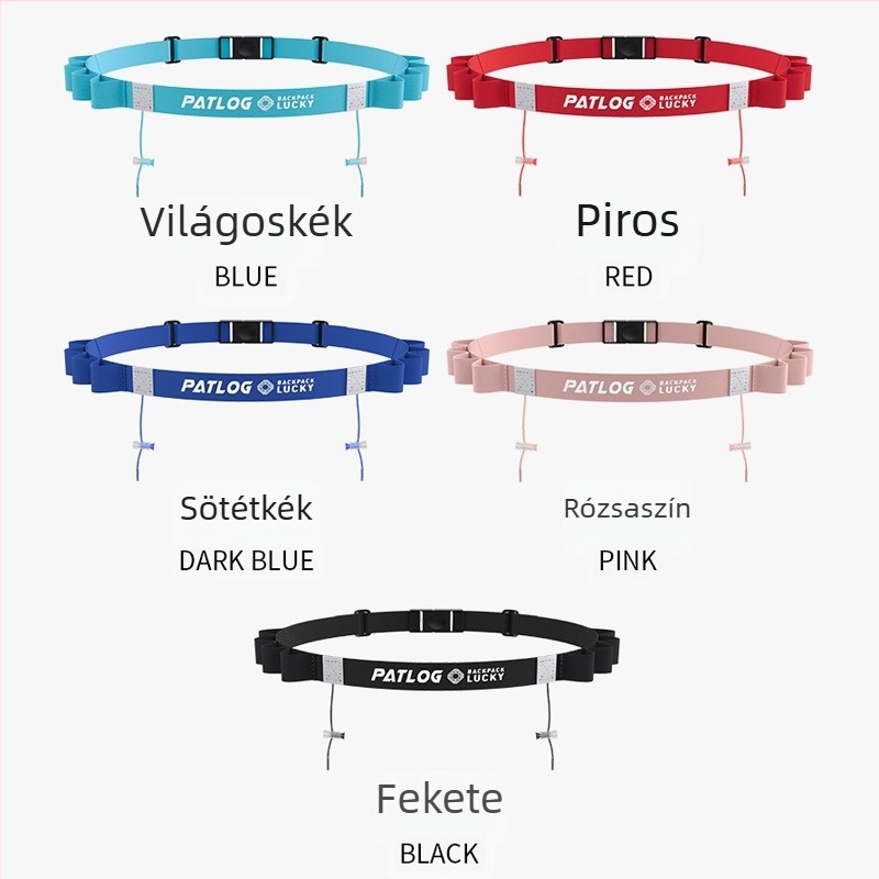 Drifter maratoni rajtszámöv, poliészter, tehermentesítés, uniszex, kültéri sportokhoz